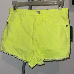 High rise shorts